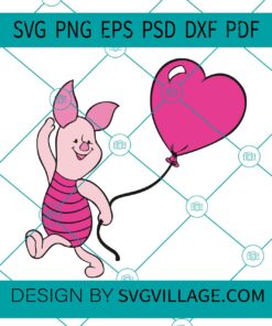 Valentine Piglet SVG
