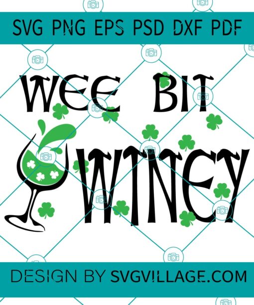 Wee Bit Winey SVG