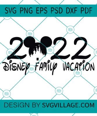 Disney Family Vacation SVG