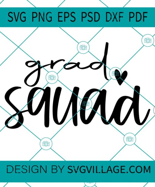 Grad Squad SVG