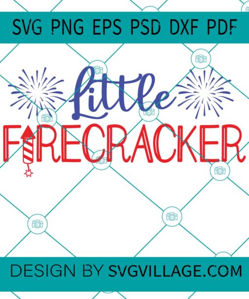 Little Firecracker SVG