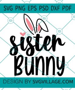 Sister Bunny SVG