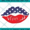 American lips svg