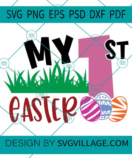 My first easter svg