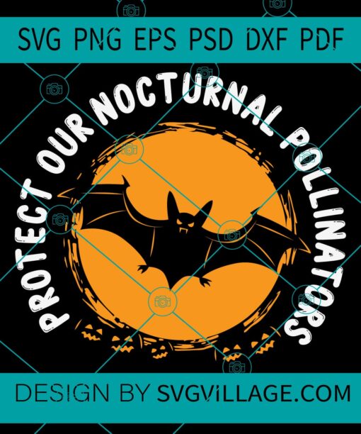 Protect Our Nocturnal Pollinators svg