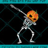 Skeleton Pumpkin svg