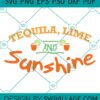 Tequila Lime And Sunshine svg