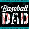 Baseball Dad svg