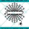 Halloween Spider Web svg