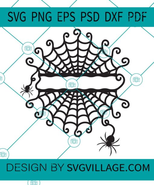 Halloween Spider Web svg