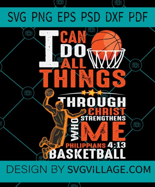 I Can Do All Things Through Christ Who Strengthens Me svg