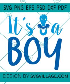 It's a boy svg
