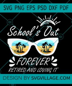 School is out forever svg