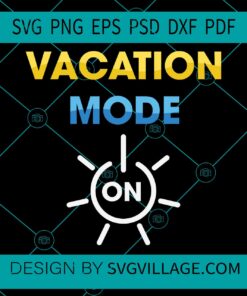 Vacation Mode On svg