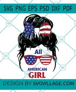 All American Girl svg