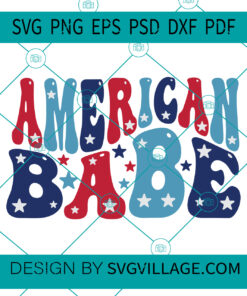 American Babe svg