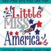 Little Miss America svg