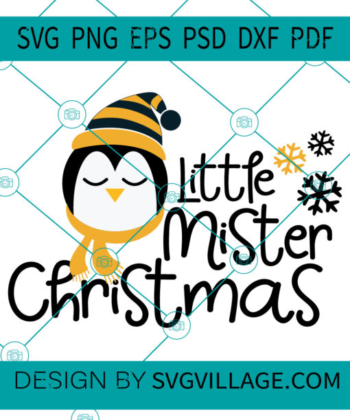 Little Mister Christmas svg