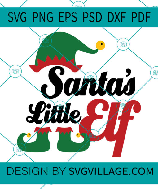 Santa's Little Elf svg