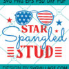 Star Spangled Stud svg