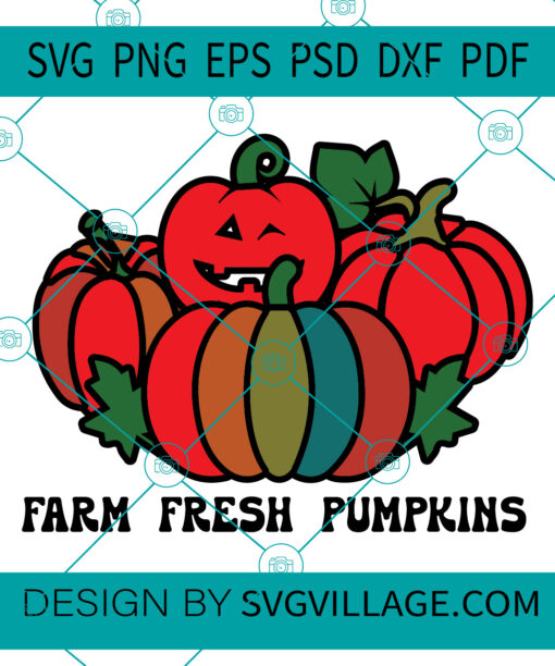 Farm Fresh Pumpkin svg