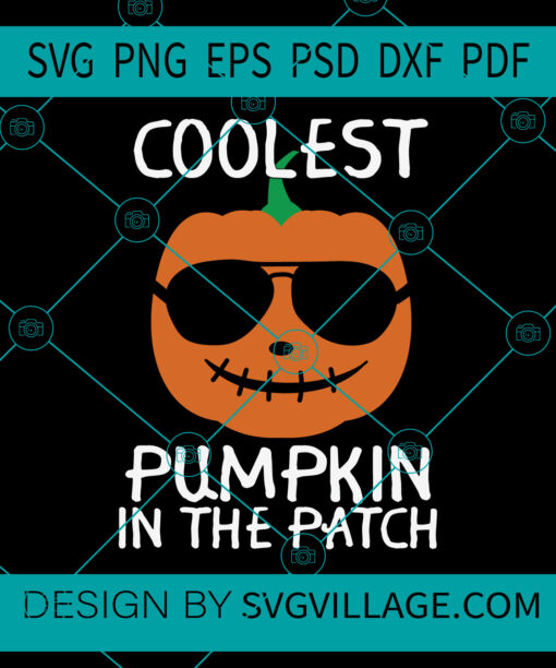 Coolest Pumpkin In The Patch svg