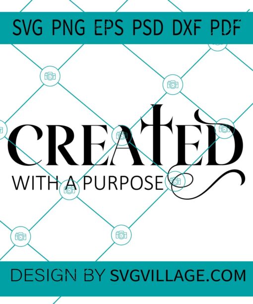 Created With Purpose svg