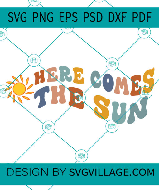 Here Comes The Sun svg