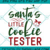 Santa's Little Tester svg