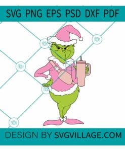 Bougie Grinch SVG, Grinch Squad Svg, Christmas Grinch svg, Grinchmas svg, Christmas SVG
