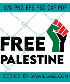 Free Palestine SVG, Palestine Fist Flag SVG, Palestinian Flag SVG, Palestine Svg, palestinian Svg